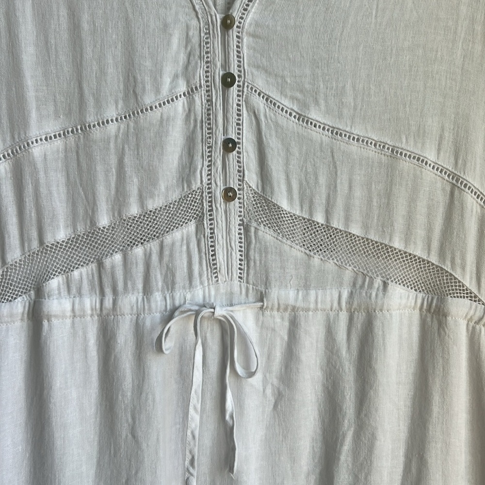Rails  Kiki Midi Dress in White Lace Detail - Picture 14 of 16